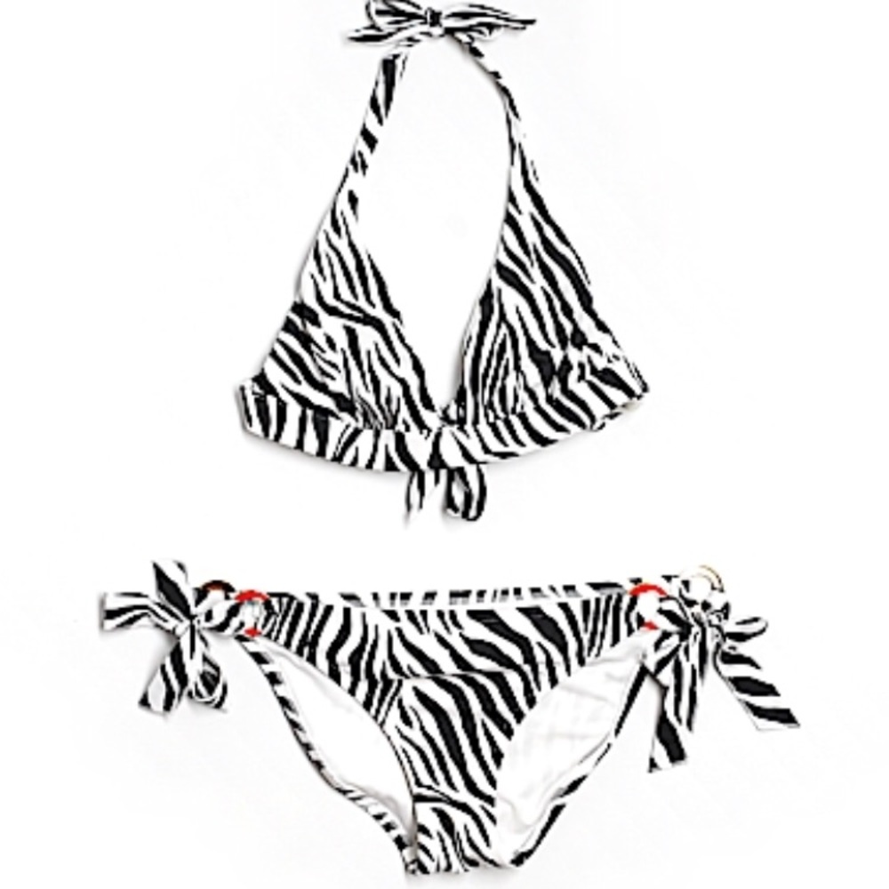 VICTORIA’S SECRET zebra print bikini!